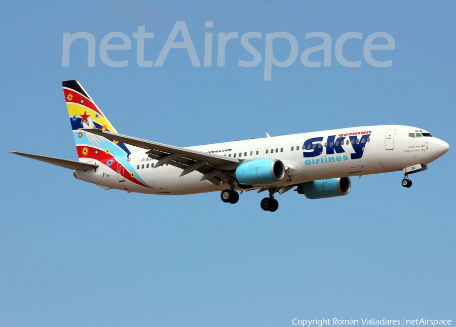 German Sky Airlines Boeing 737-883 (D-AGSA) | Photo 341391