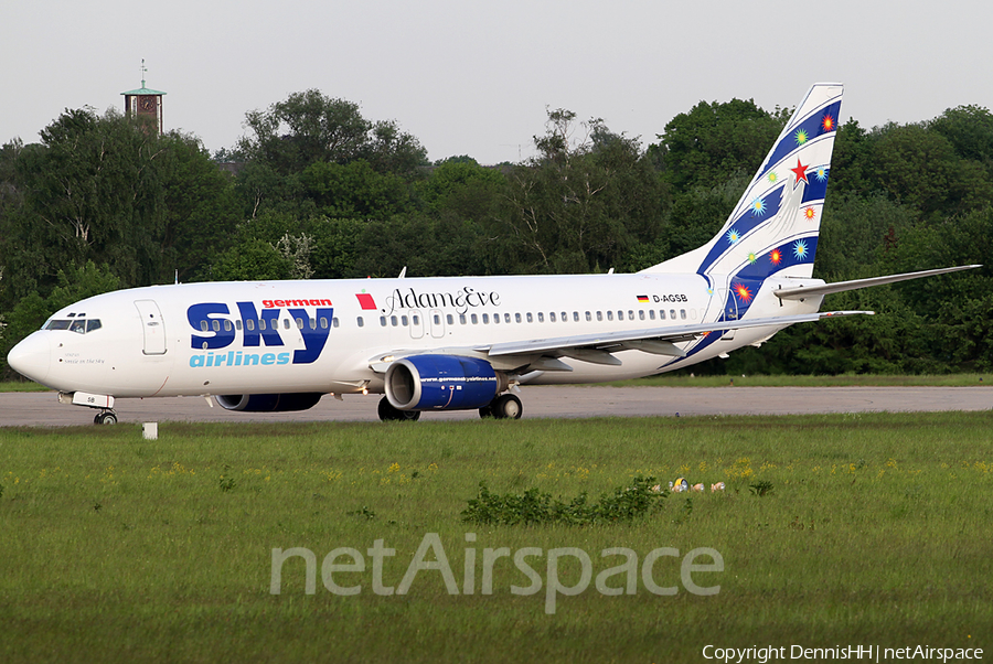 German Sky Airlines Boeing 737-883 (D-AGSB) | Photo 414112