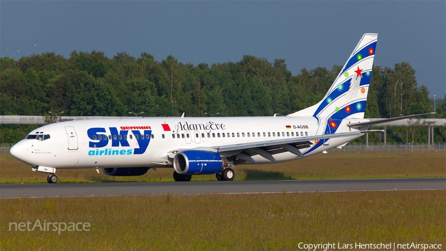 German Sky Airlines Boeing 737-883 (D-AGSB) | Photo 417502