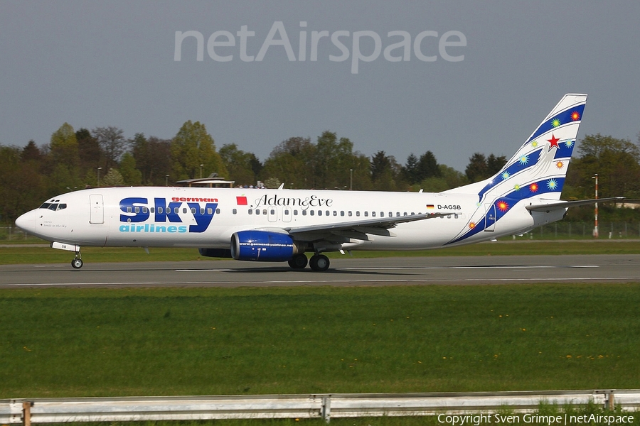 German Sky Airlines Boeing 737-883 (D-AGSB) | Photo 11207