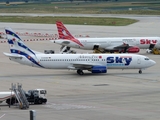 German Sky Airlines Boeing 737-883 (D-AGSB) at  Stuttgart, Germany