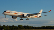 German Air Force (Luftwaffe) Airbus A350-941ACJ (D-AGVT) at  Hamburg - Fuhlsbuettel (Helmut Schmidt), Germany