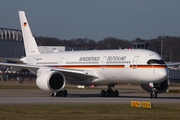 German Air Force (Luftwaffe) Airbus A350-941ACJ (D-AGVT) at  Hamburg - Finkenwerder, Germany