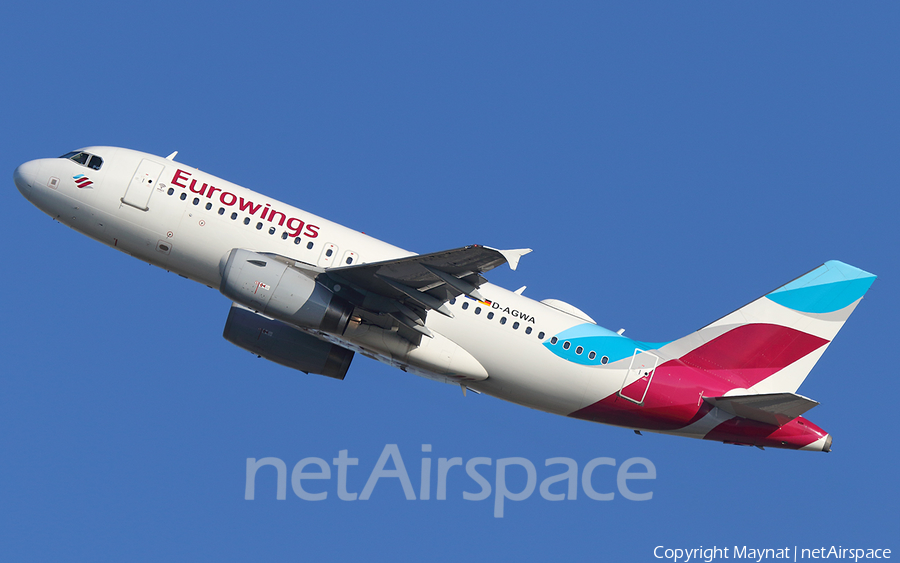 Eurowings Airbus A319-132 (D-AGWA) | Photo 286678