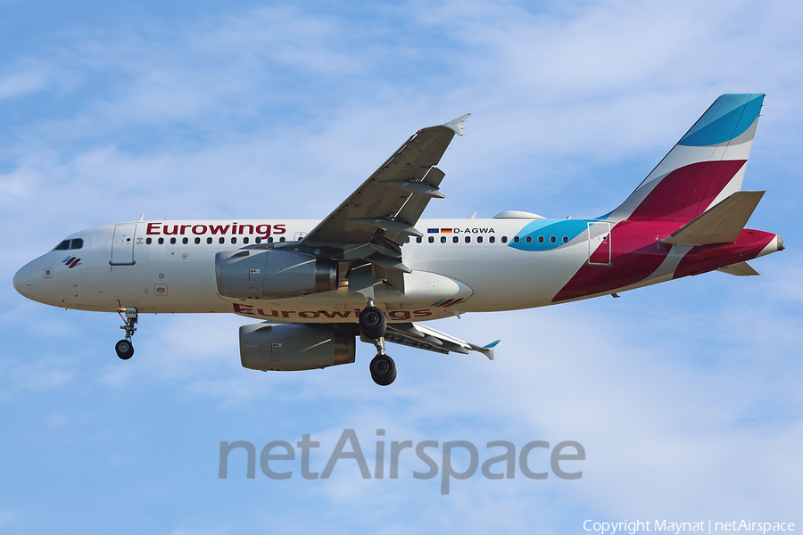 Eurowings Airbus A319-132 (D-AGWA) | Photo 430538