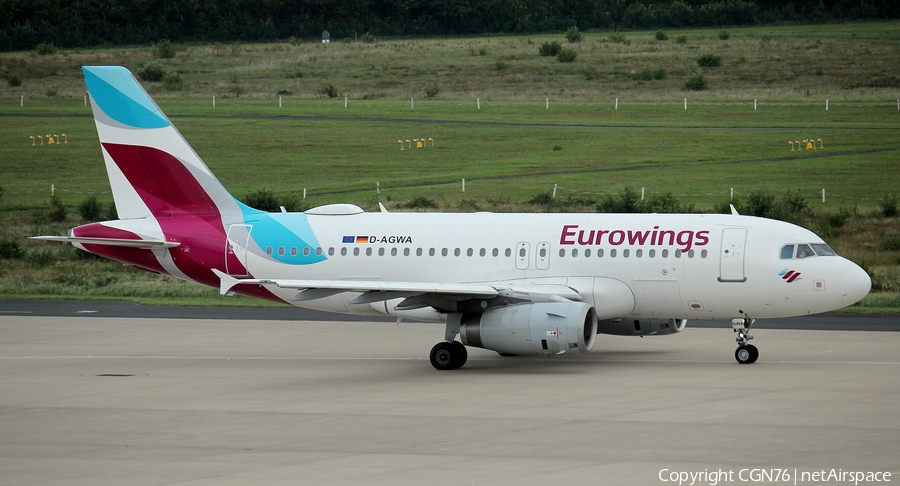 Eurowings Airbus A319-132 (D-AGWA) | Photo 595019