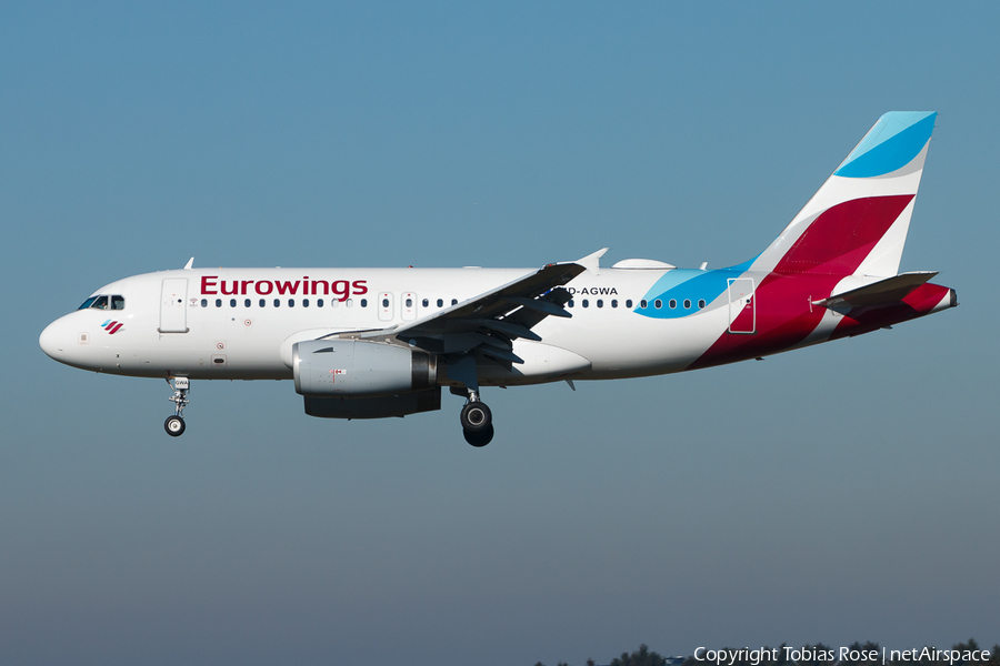 Eurowings Airbus A319-132 (D-AGWA) | Photo 298530
