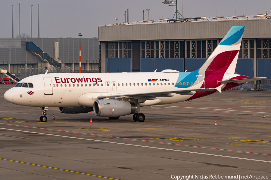 Eurowings Airbus A319-132 (D-AGWA) | Photo 425080