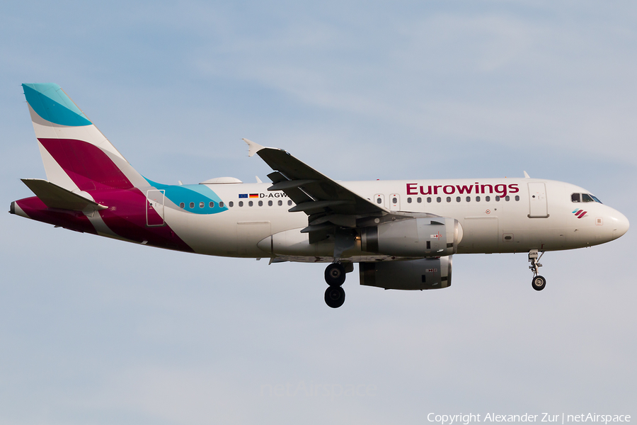 Eurowings Airbus A319-132 (D-AGWA) | Photo 478348