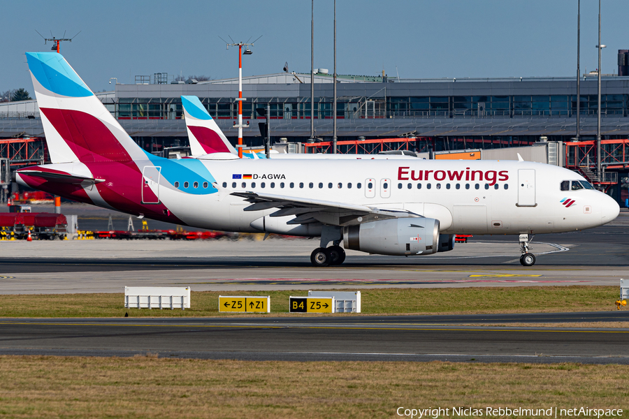 Eurowings Airbus A319-132 (D-AGWA) | Photo 494409