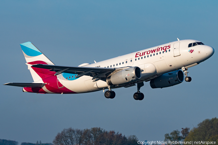 Eurowings Airbus A319-132 (D-AGWA) | Photo 505781