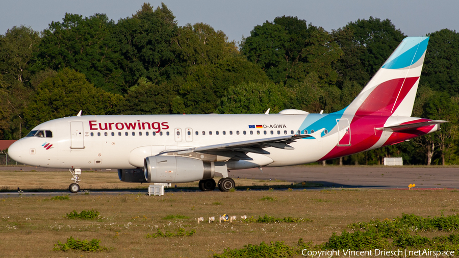Eurowings Airbus A319-132 (D-AGWA) | Photo 521284