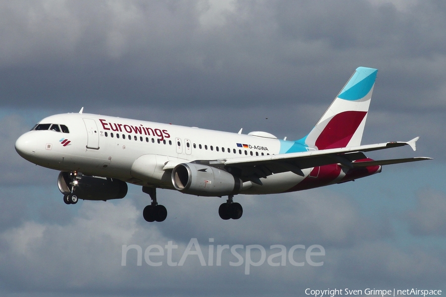 Eurowings Airbus A319-132 (D-AGWA) | Photo 529372