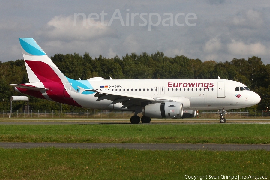 Eurowings Airbus A319-132 (D-AGWA) | Photo 529687