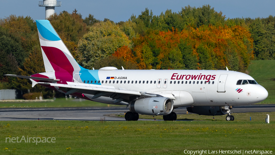 Eurowings Airbus A319-132 (D-AGWA) | Photo 533164