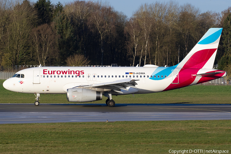 Eurowings Airbus A319-132 (D-AGWA) | Photo 563118