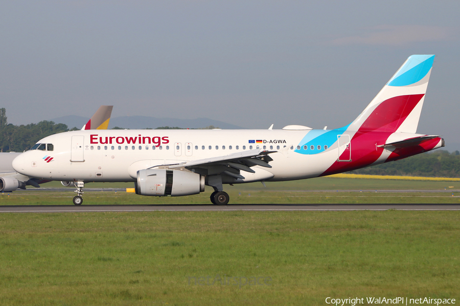 Eurowings Airbus A319-132 (D-AGWA) | Photo 508282