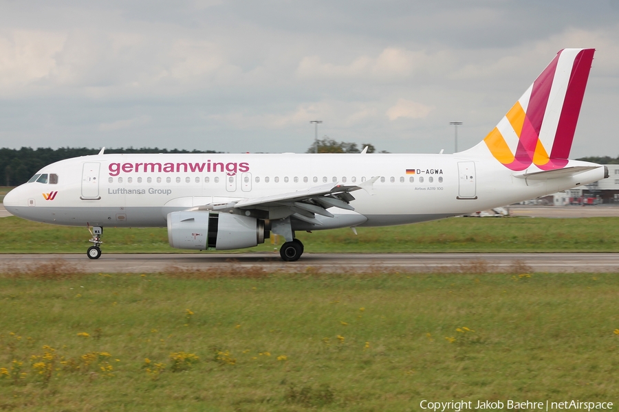 Germanwings Airbus A319-132 (D-AGWA) | Photo 195400