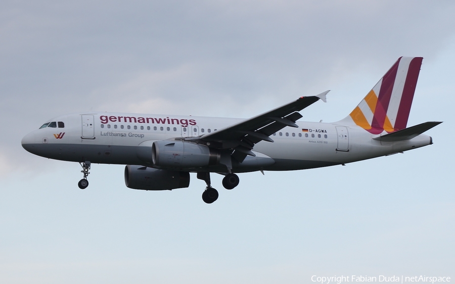 Germanwings Airbus A319-132 (D-AGWA) | Photo 270159