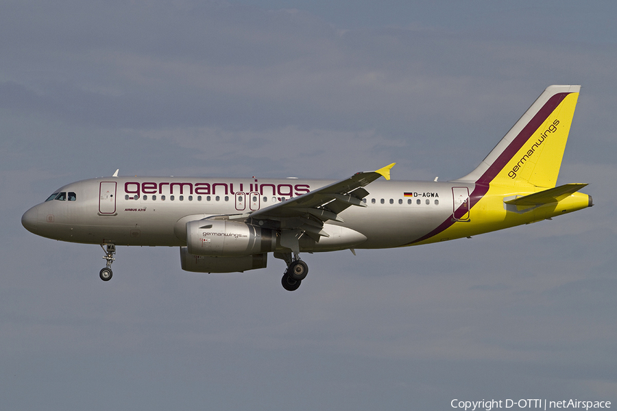Germanwings Airbus A319-132 (D-AGWA) | Photo 300027