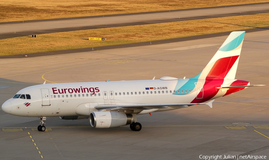 Eurowings Airbus A319-132 (D-AGWB) | Photo 439666