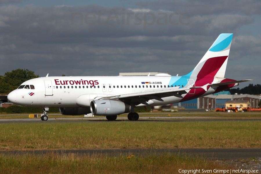 Eurowings Airbus A319-132 (D-AGWB) | Photo 520313