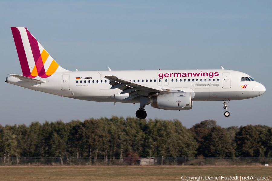 Germanwings Airbus A319-132 (D-AGWB) | Photo 529448