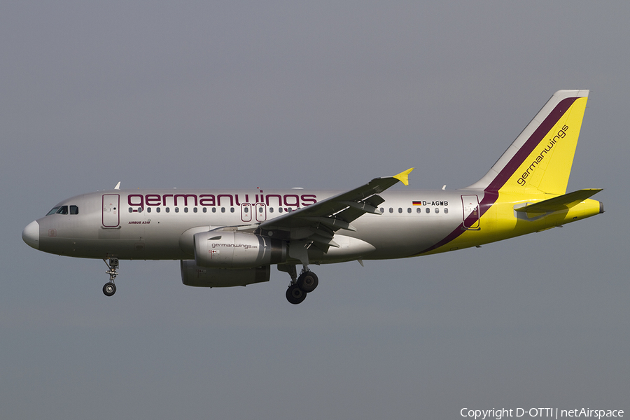 Germanwings Airbus A319-132 (D-AGWB) | Photo 292159