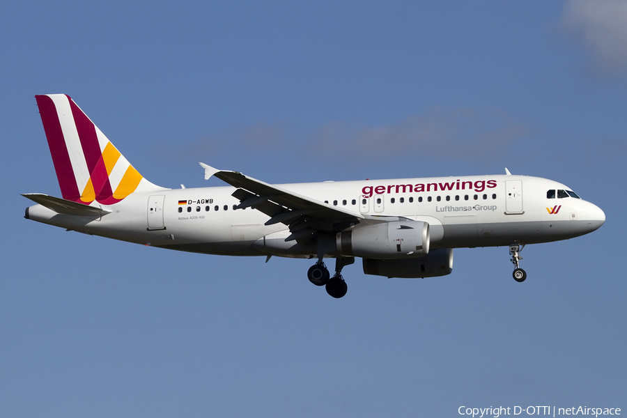 Germanwings Airbus A319-132 (D-AGWB) | Photo 409226