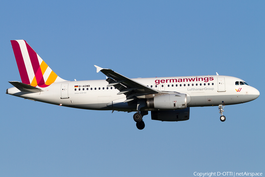 Germanwings Airbus A319-132 (D-AGWB) | Photo 502713