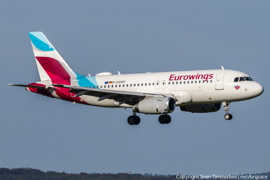 Eurowings Airbus A319-132 (D-AGWC) | Photo 593844