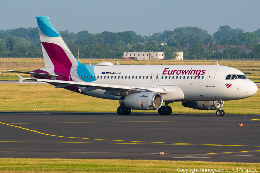 Eurowings Airbus A319-132 (D-AGWC) | Photo 454655