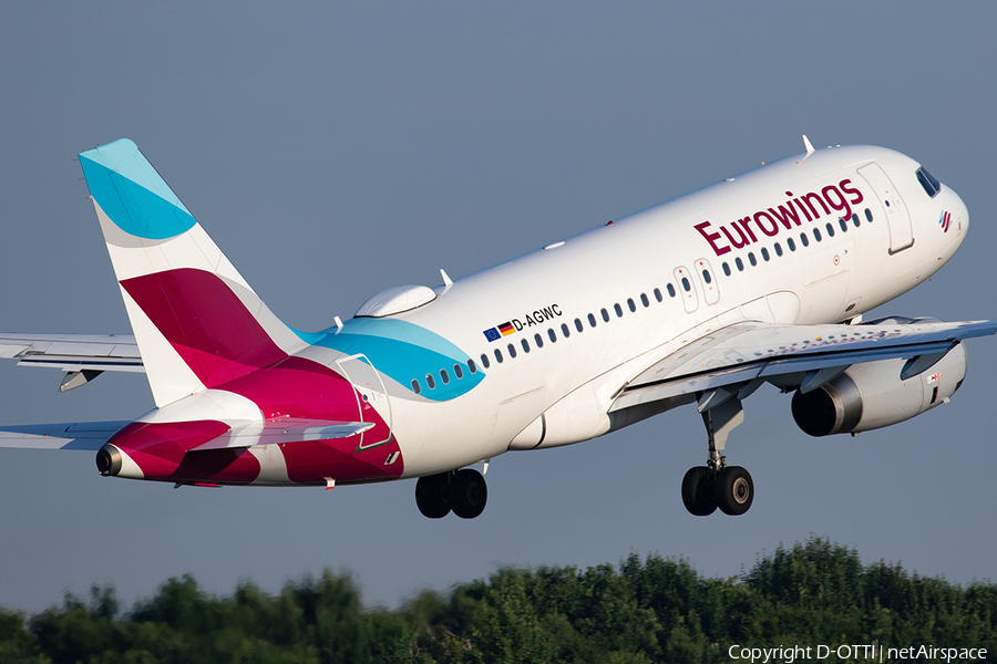 Eurowings Airbus A319-132 (D-AGWC) | Photo 390431