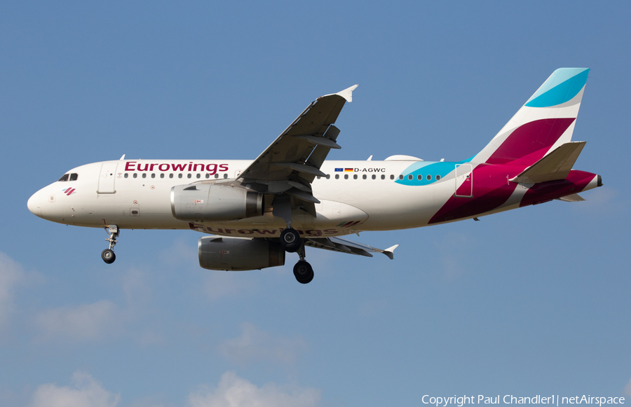 Eurowings Airbus A319-132 (D-AGWC) | Photo 471999