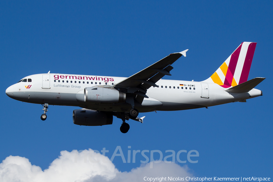 Germanwings Airbus A319-132 (D-AGWC) | Photo 121643