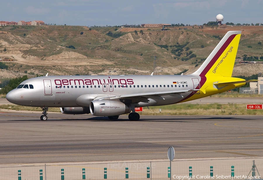 Germanwings Airbus A319-132 (D-AGWC) | Photo 203195