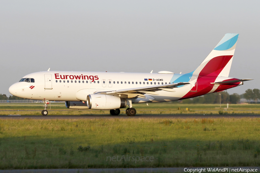 Eurowings Airbus A319-132 (D-AGWD) | Photo 523499