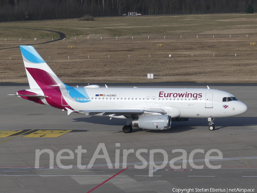 Eurowings Airbus A319-132 (D-AGWD) | Photo 432606