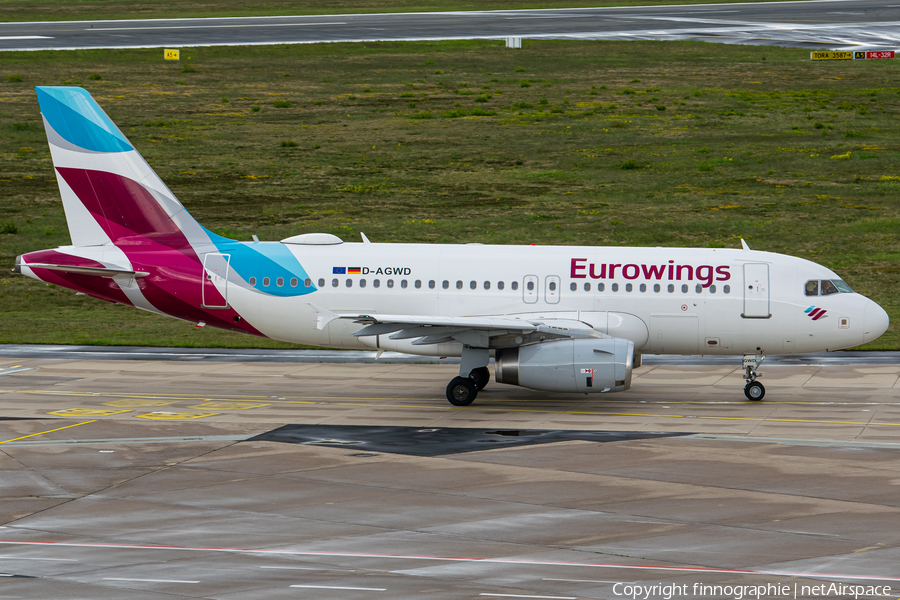 Eurowings Airbus A319-132 (D-AGWD) | Photo 447716
