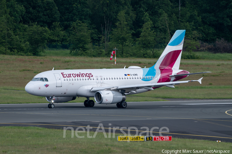 Eurowings Airbus A319-132 (D-AGWD) | Photo 625853