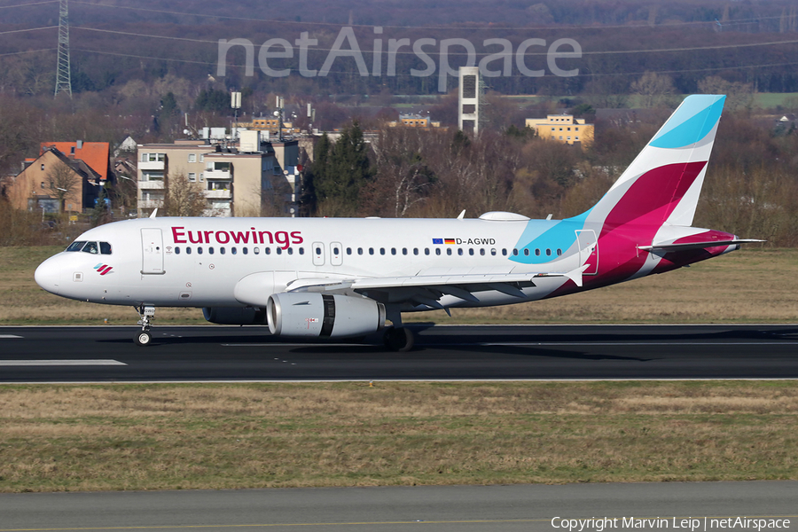 Eurowings Airbus A319-132 (D-AGWD) | Photo 222187