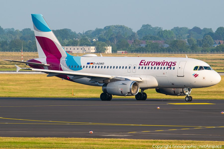 Eurowings Airbus A319-132 (D-AGWD) | Photo 454651