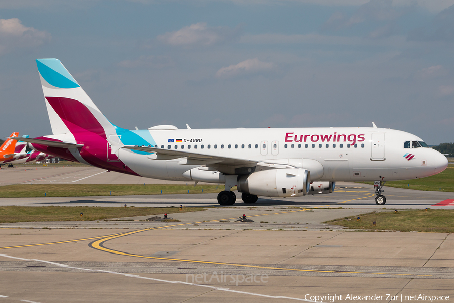 Eurowings Airbus A319-132 (D-AGWD) | Photo 517808