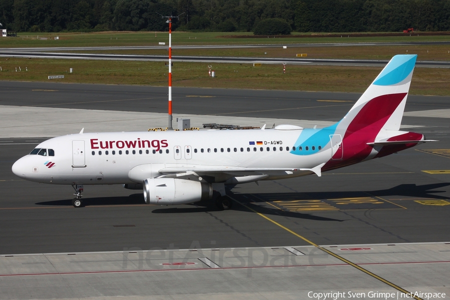 Eurowings Airbus A319-132 (D-AGWD) | Photo 522276
