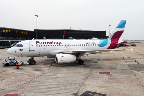 Eurowings Airbus A319-132 (D-AGWE) at  Barcelona - El Prat, Spain
