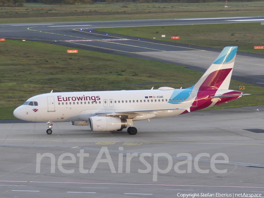 Eurowings Airbus A319-132 (D-AGWE) | Photo 410719