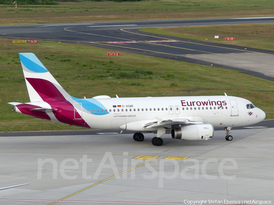 Eurowings Airbus A319-132 (D-AGWE) | Photo 682305