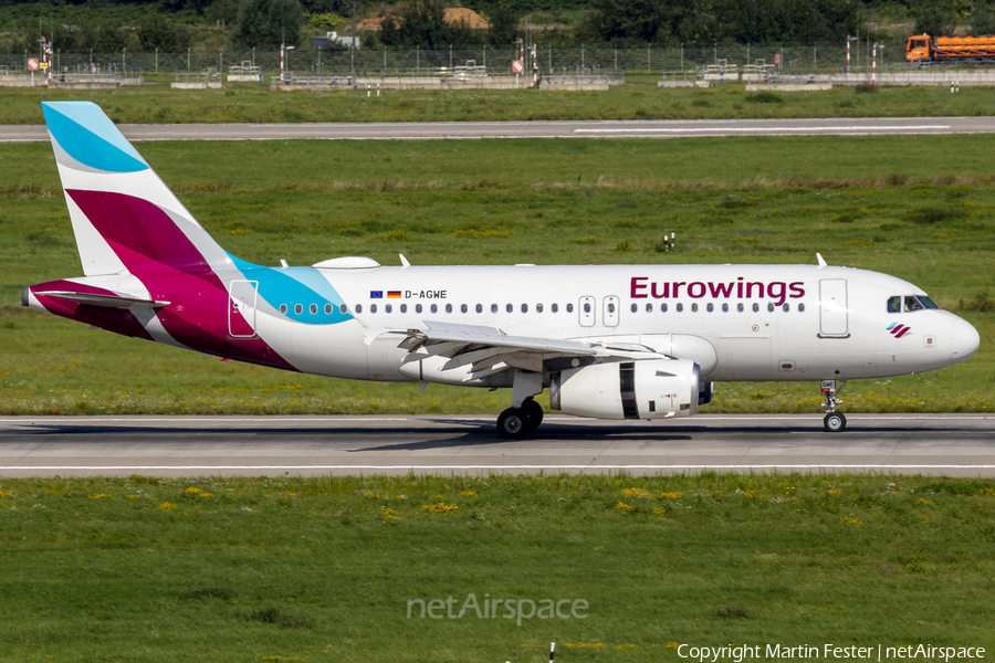Eurowings Airbus A319-132 (D-AGWE) | Photo 470219