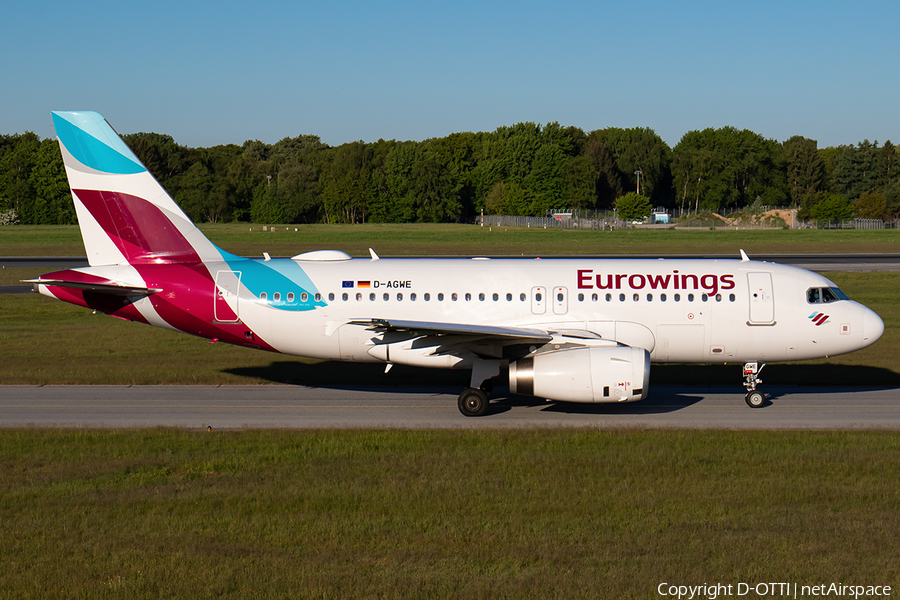 Eurowings Airbus A319-132 (D-AGWE) | Photo 679973