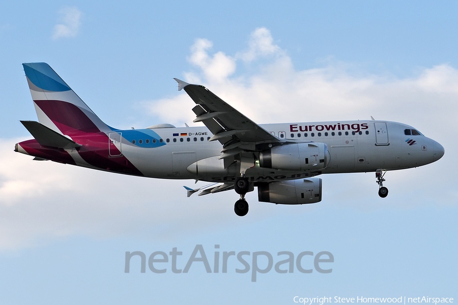 Eurowings Airbus A319-132 (D-AGWE) | Photo 474453